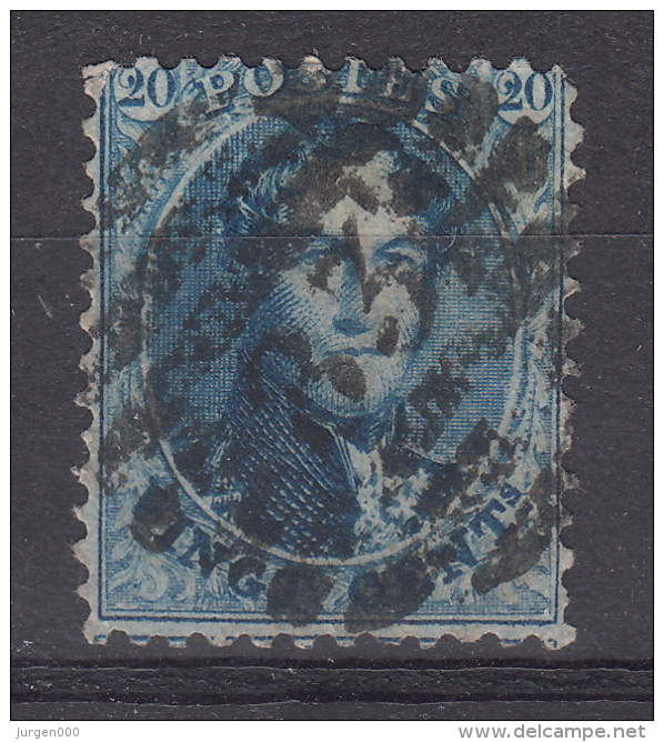 Nr 15A, Stempel P83 8 Lijnen (X11897) - Balkstempels: Ontvangerijen