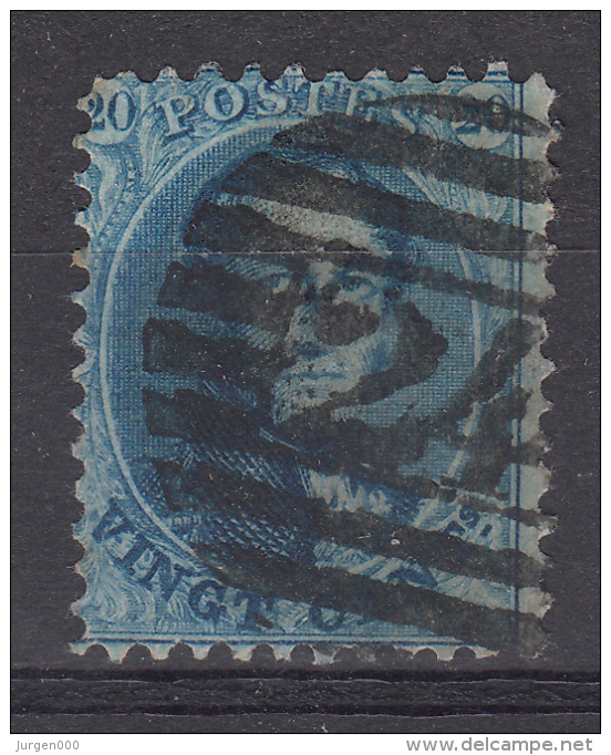 Nr 15A, Stempel P24 10 Lijnen (X11903) - Postmarks - Lines: Perceptions