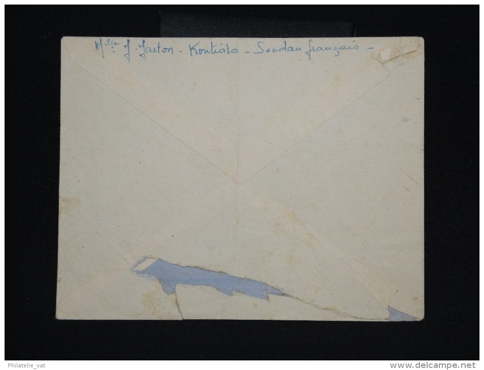 SOUDAN - Enveloppe De Koutiala Pour Oran En 1942 - Aff. Plaisant - à Voir - Lot P9380 - Briefe U. Dokumente