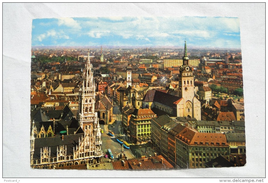 Germany Munchen St.Mary's Cathedral Town Hall St. Peter's    A 47 - Muenchen
