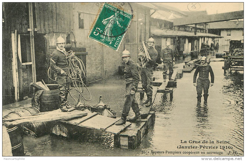 Paris : Pompiers - Feuerwehr