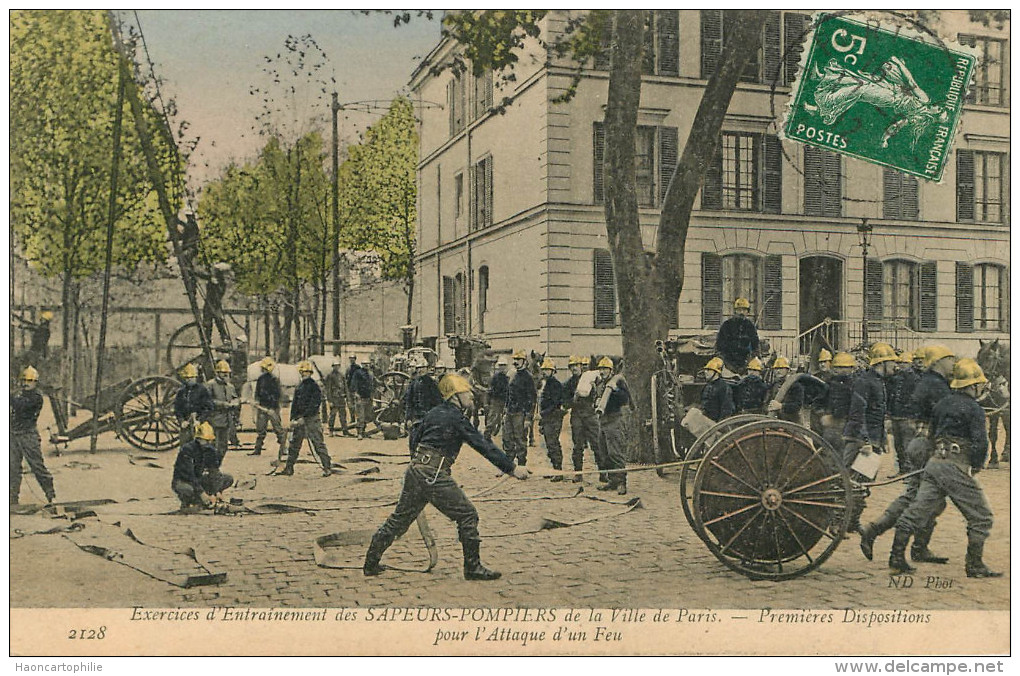 Paris : Sapeur Pompiers - Firemen