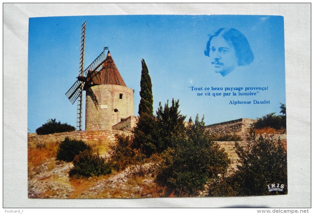 France La Provence Fontvieille Moulin Daudet Windmill A 47 - Fontvieille