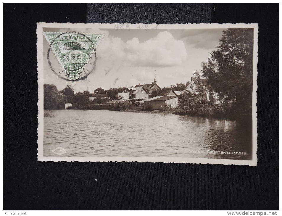 LETTONIE - Carte Postale En 1934 Pour La France  - à Voir - Lot P9402 - Lettland