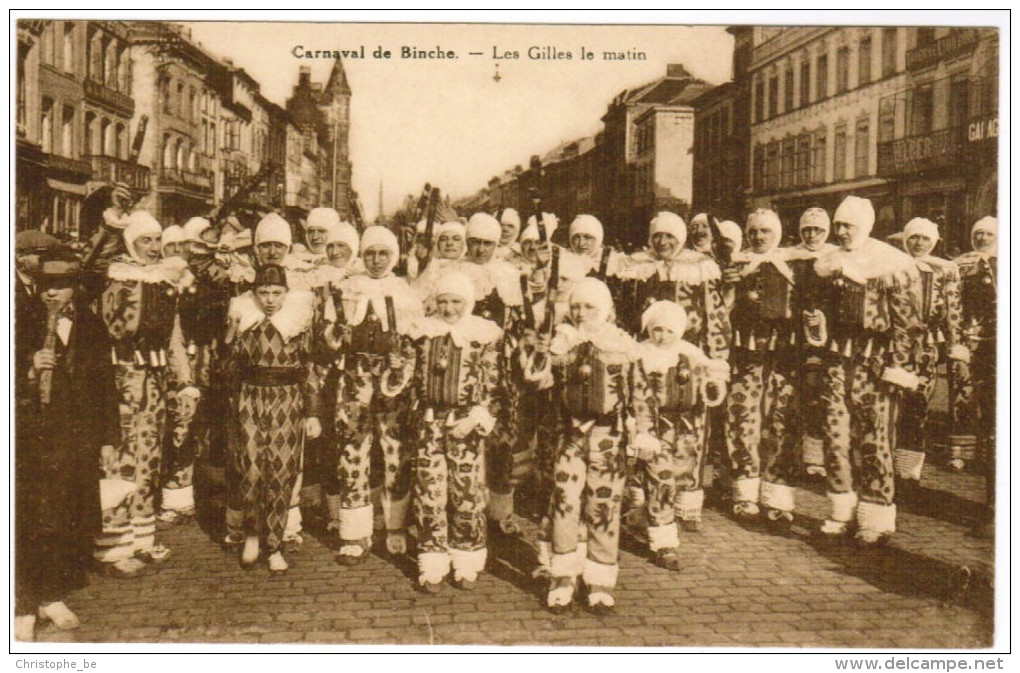 Binche, Le Carnaval, Les Gilles Le Matin (pk21787) - Binche