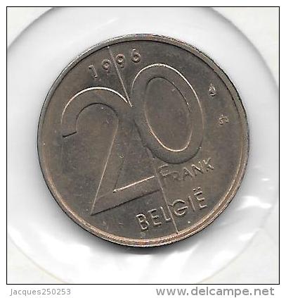 20 Francs Albert II 1996 FL  FDC - 20 Francs