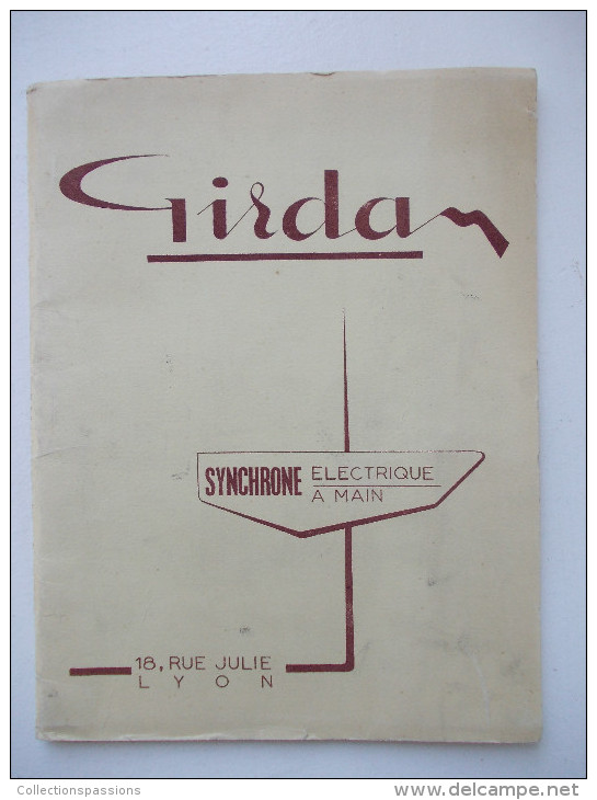 Manuel Pour Machine à Imprimer " GIRDA " Synchrone Electrique à Main - Supplies And Equipment