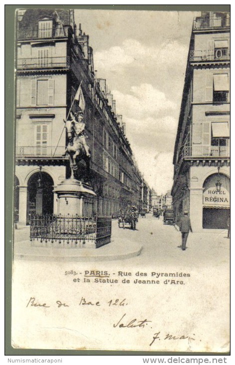 PARIS RUE DES PYRAMIDES COD.C.029 - Altri & Non Classificati