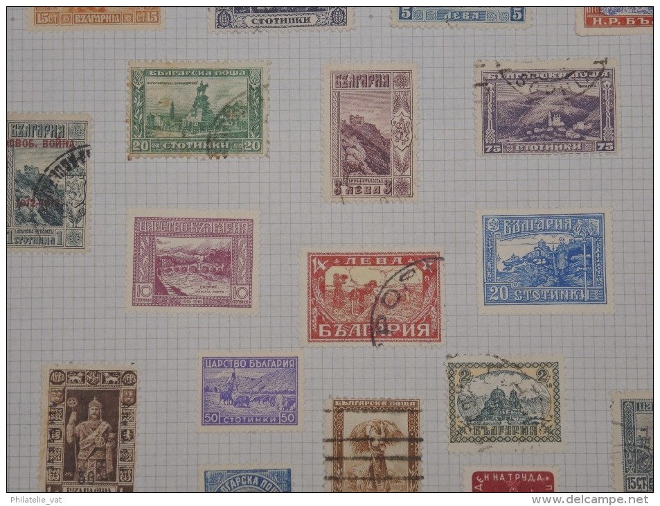 BULGARIE - Petite Collection à étudier - Petit Prix - A Voir - Lot N° 9365 - Lots & Serien