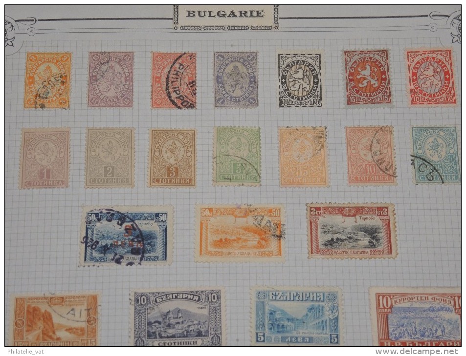 BULGARIE - Petite Collection à étudier - Petit Prix - A Voir - Lot N° 9365 - Verzamelingen & Reeksen