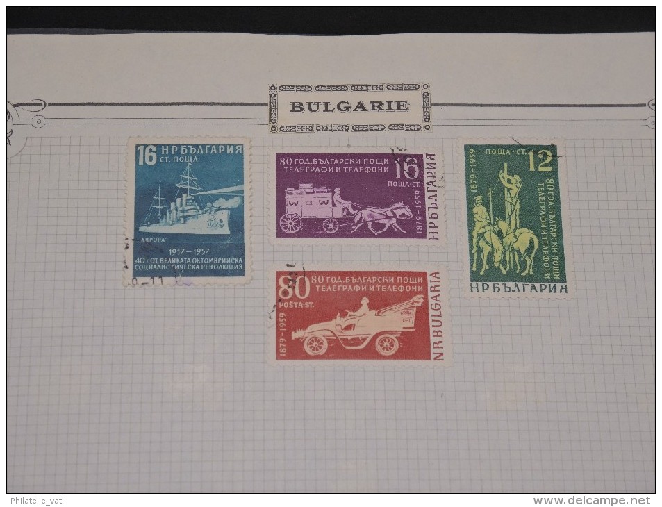 BULGARIE - Petite collection à étudier - Petit prix - A voir - Lot n° 9365