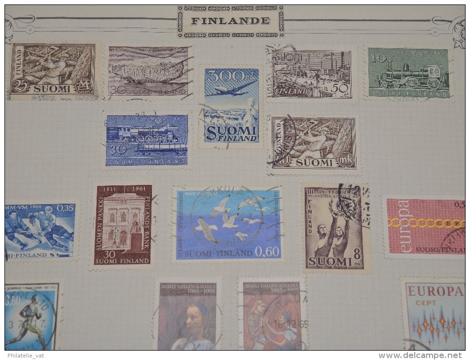 FINLANDE - Petite collection à étudier - Petit prix - A voir - Lot n° 9368