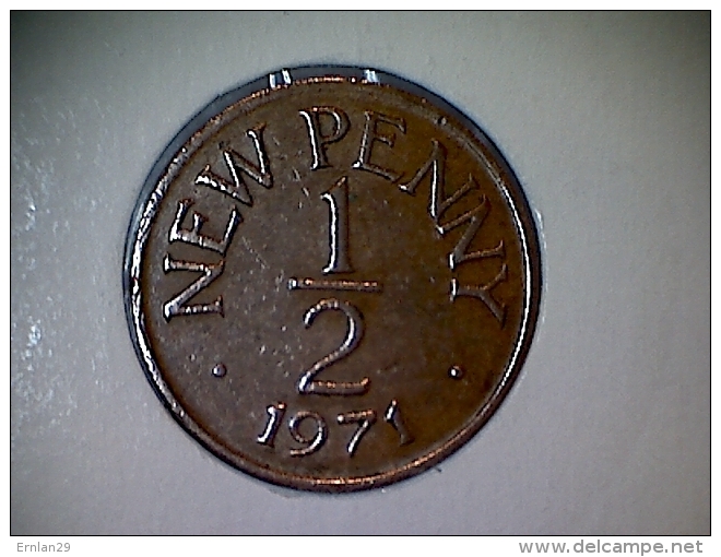 Guernesey 1/2 New Penny 1971 - Guernesey