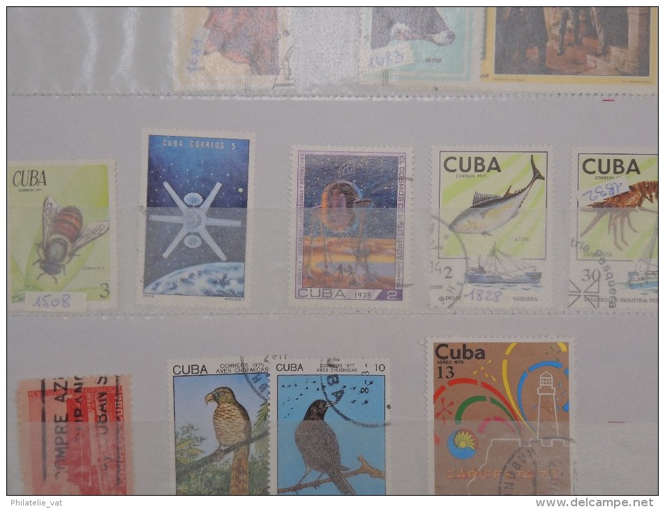 CUBA - Petite collection à étudier - Petit prix - A voir - Lot n° 9372