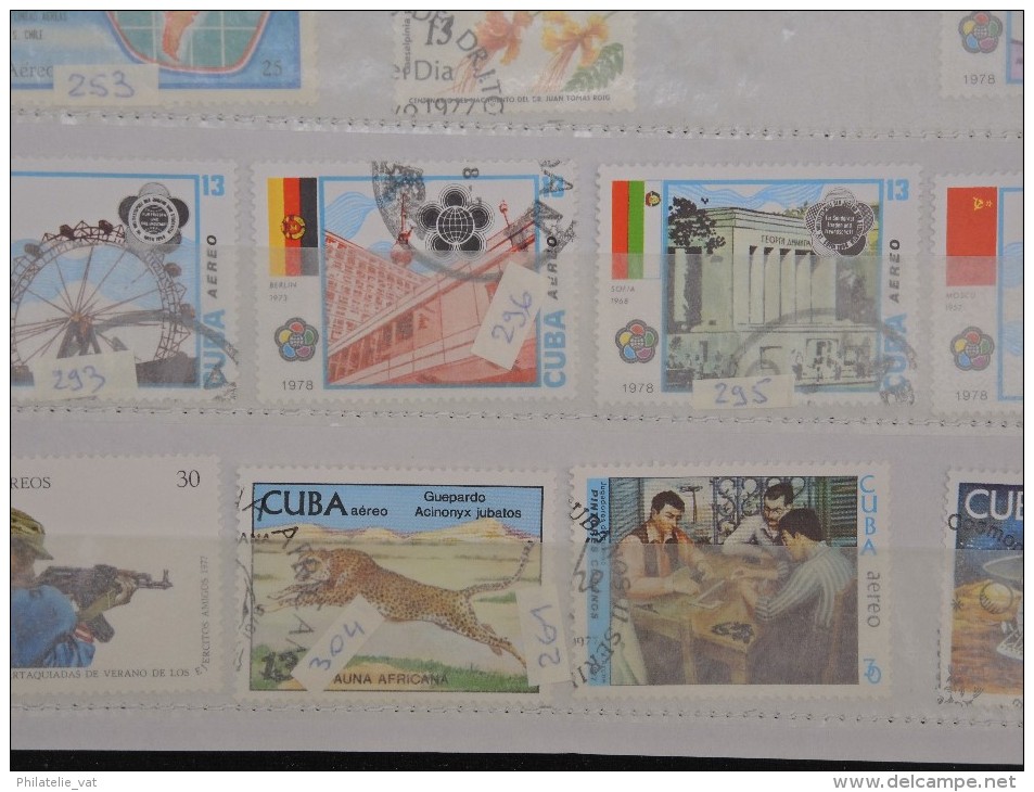 CUBA - Petite collection à étudier - Petit prix - A voir - Lot n° 9372