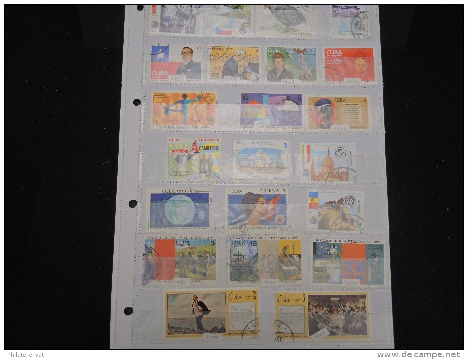 CUBA - Petite collection à étudier - Petit prix - A voir - Lot n° 9372