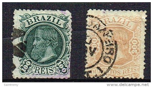 Brasil - Y&T N° 49 Et 50 - Used Stamps