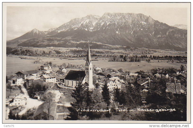 Autriche - Niederndorf - Carte-Photo - Foto - Original Photo. A. Karg, Kufstein - 1952 - Kufstein