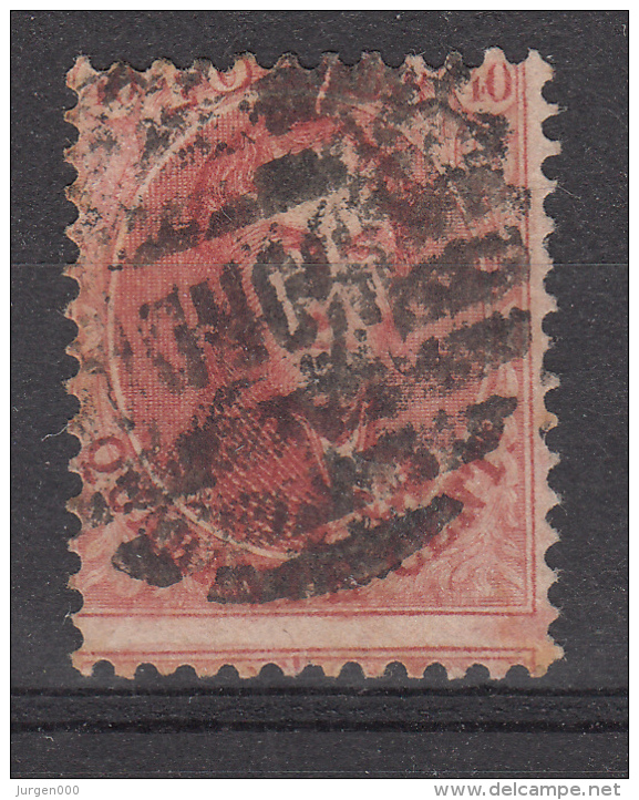 Nr 16A, Stempel Bruxelles-NORD (X13514) - Postmarks - Lines: Perceptions