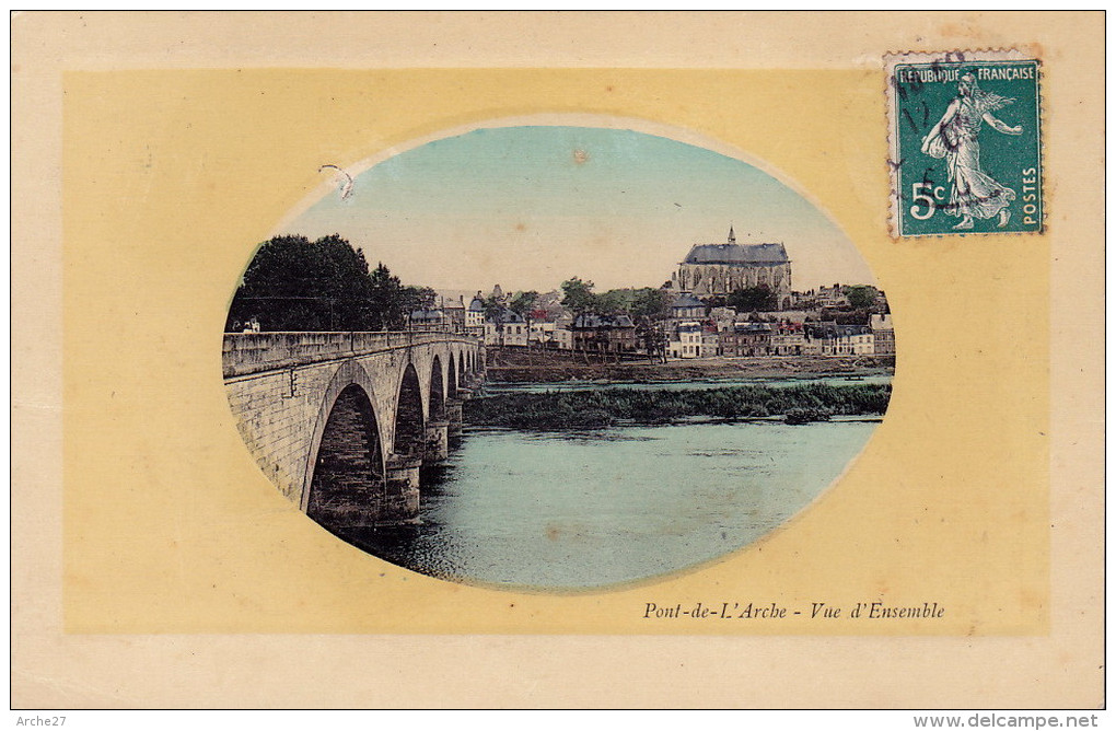 CPA - 27 - PONT De L'ARCHE - Vue D'ensemble - Pont-de-l'Arche