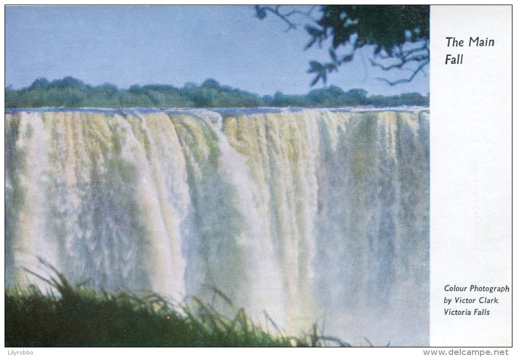 ZIMBABWE - Southern Rhodesia The Main Falls Victora Falls - Zimbabwe