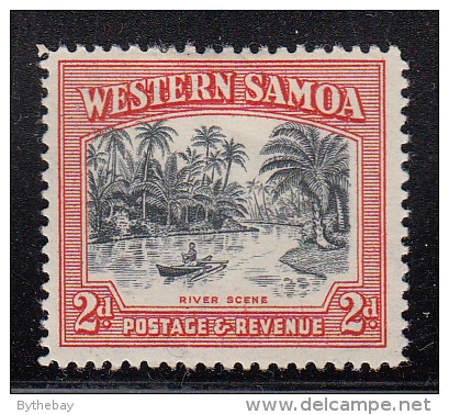 Western Samoa MH Scott #187 SG #202 2p River Scene - Samoa