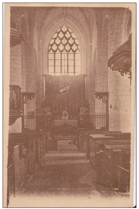 Intérieur De L'église D'ESNANDES   RARE - Autres & Non Classés