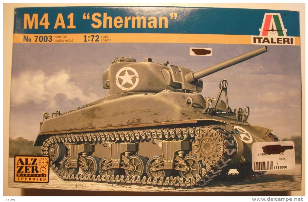 Maquette M4 A1 SHERMAN - Veicoli Militari