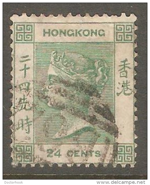 HONG KONG  Scott  # 18 VF USED - Oblitérés