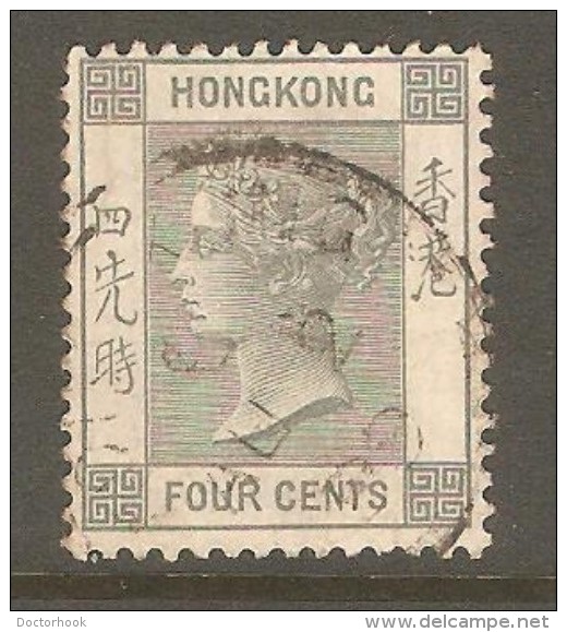 HONG KONG  Scott  # 38  VF USED - Oblitérés