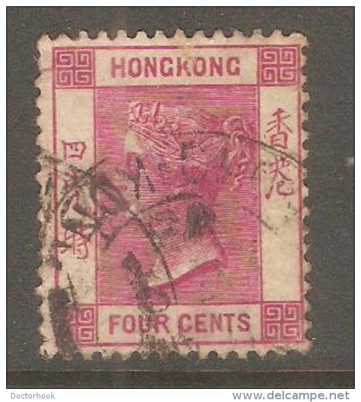 HONG KONG  Scott  # 39  VF USED - Oblitérés