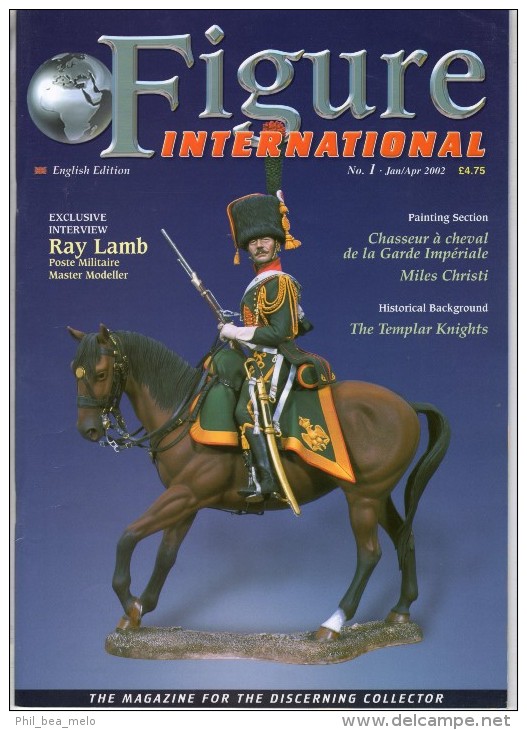 MAQUETTE - MAGAZINE FIGURE INTERNATIONAL EDITION ANGLAISE N° 1 JANVIER/AVRIL 2002 - ETAT EXCELLENT - Grande-Bretagne