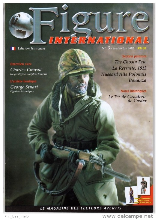 MAQUETTE - MAGAZINE FIGURE INTERNATIONAL EDITION FRANCAISE N° 3 SEPTEMBRE 2002 - ETAT EXCELLENT - France