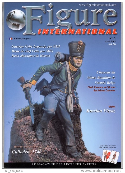 MAQUETTE - MAGAZINE FIGURE INTERNATIONAL EDITION FRANCAISE N° 5 AVRIL 2003 - ETAT EXCELLENT - France