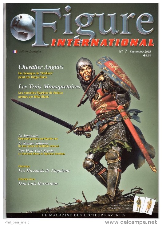 MAQUETTE - MAGAZINE FIGURE INTERNATIONAL EDITION FRANCAISE N° 7 SEPTEMBRE 2003 - ETAT EXCELLENT - Frankreich