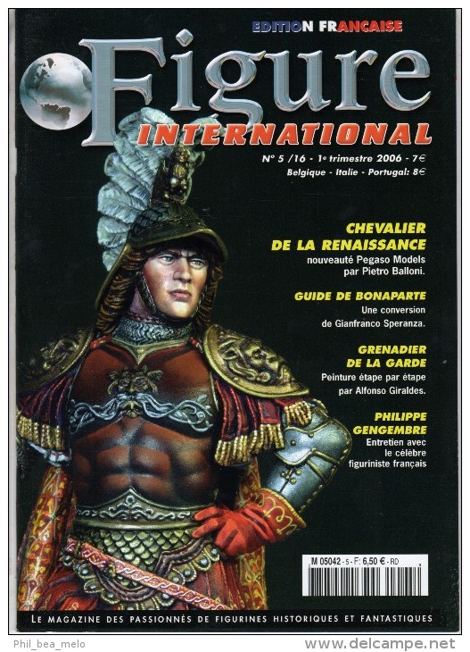 MAQUETTE - MAGAZINE FIGURE INTERNATIONAL EDITION FRANCAISE N° 16 / 5 - 1er TRIMESTRE 2006 - ETAT EXCELLENT - France