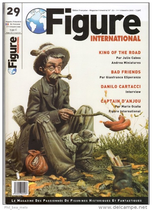 MAQUETTE - MAGAZINE FIGURE INTERNATIONAL EDITION FRANCAISE N° 29 - 1er TRIMESTRE 2009 - ETAT EXCELLENT - France