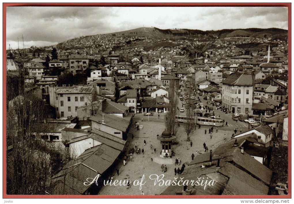 SARAJEVO - A View Of Bascarsija ( Original Art Photo ) * Islam Religion Mosquée Moschee Moschea Mezquita - Religion &  Esoterik