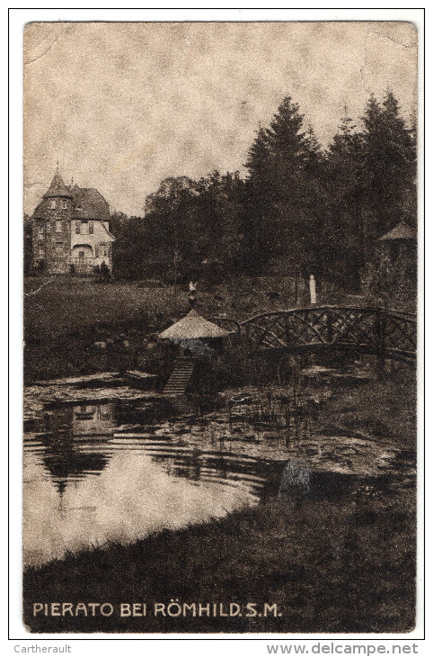 "Pierato Bei RÖMHILD " TRES RARE ! - Hildburghausen