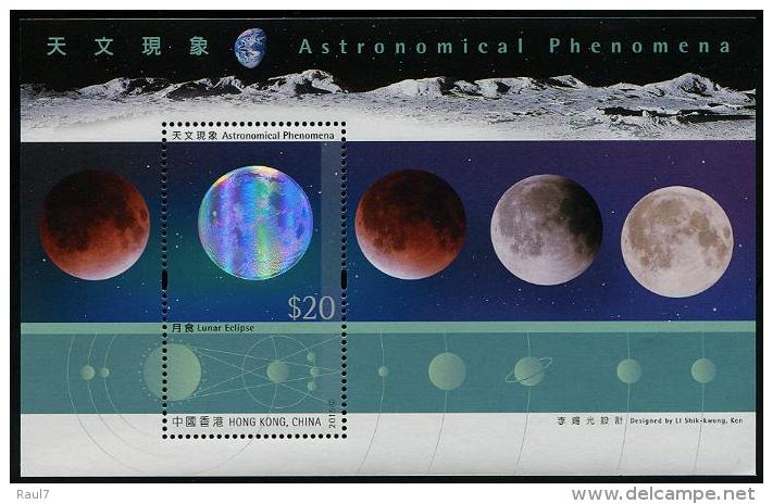 HONG KONG 2015 - Astronomie, Phénomenes Astrales - BF $20 Neuf // Mnh Rar - Nuovi