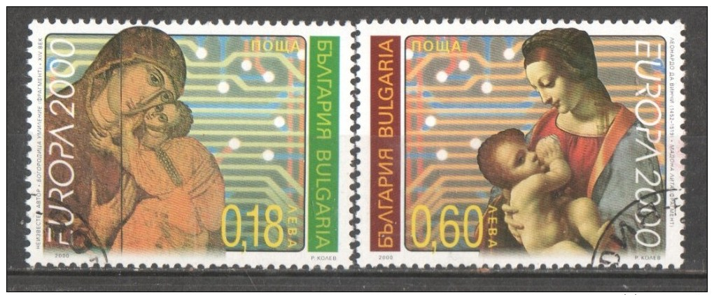 50-080 // BG - 2000     EUROPA  Mi 4453/54 O - Usati