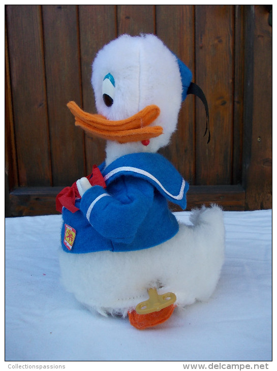- RARE - Ancien Automate Donald Avec Sa Boite D'origine - - Jouets Anciens