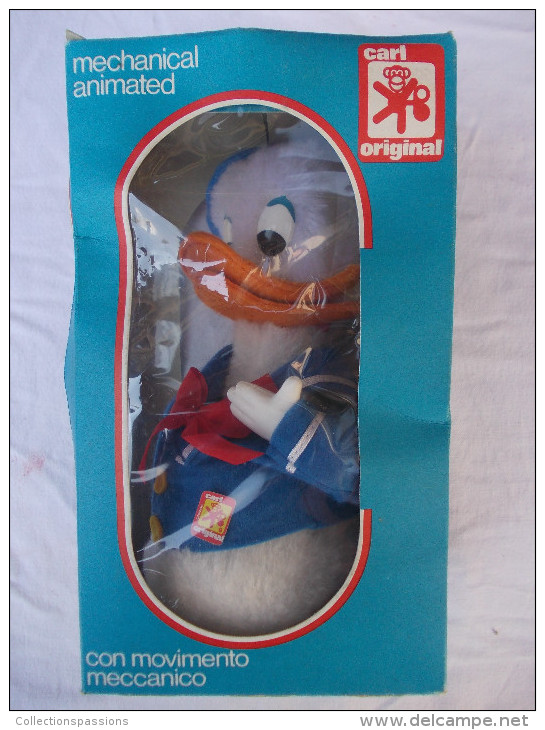 - RARE - Ancien Automate Donald Avec Sa Boite D'origine - - Jouets Anciens