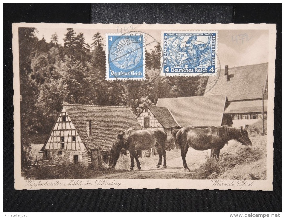 CARTE POSTALE - ALLEMAGNE - Cp De Scomberg En 1934 - à Voir - Lot P9491 - Schömberg