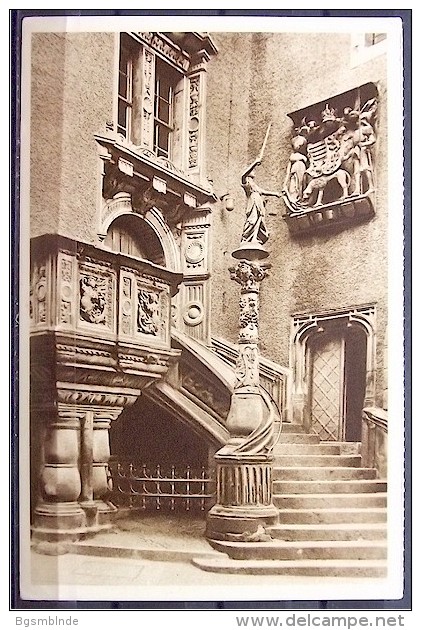 Alte Karte  "GÖRLITZ - Rathaustreppe /Reichswinterhilfe-Lotterie 1934/35 Bild 31" - Goerlitz