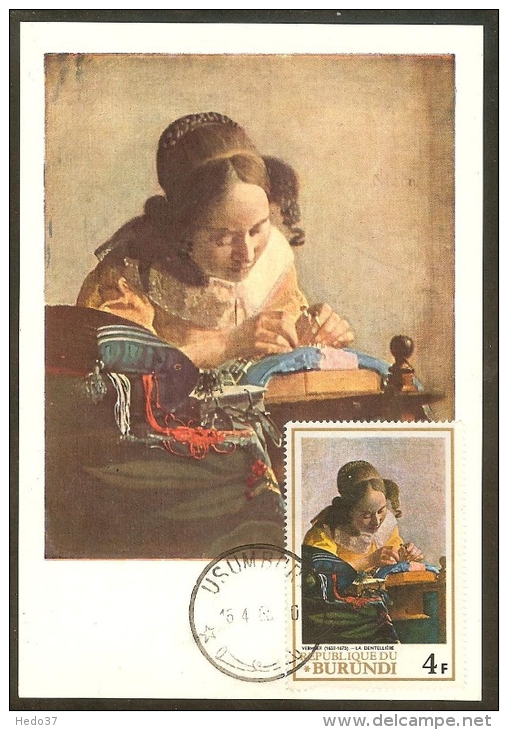 BURUNDI Carte Maximum - Vermeer - Autres & Non Classés