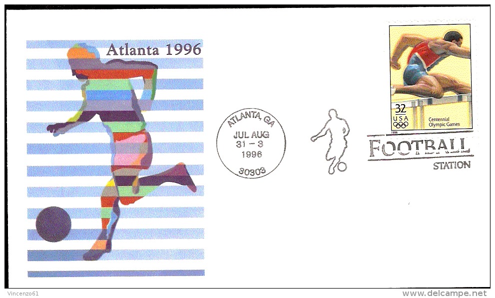 ATLANTA 1996 OLIMPIC GAMES FOOTBALL - Altri & Non Classificati