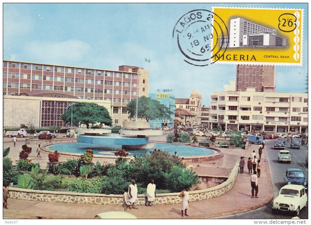 NIGERIA Carte Maximum - Banque Centrale - Nigeria (1961-...)