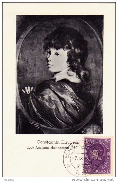 PAYS BAS Carte Maximum - Constantin Huygens - Maximum Cards
