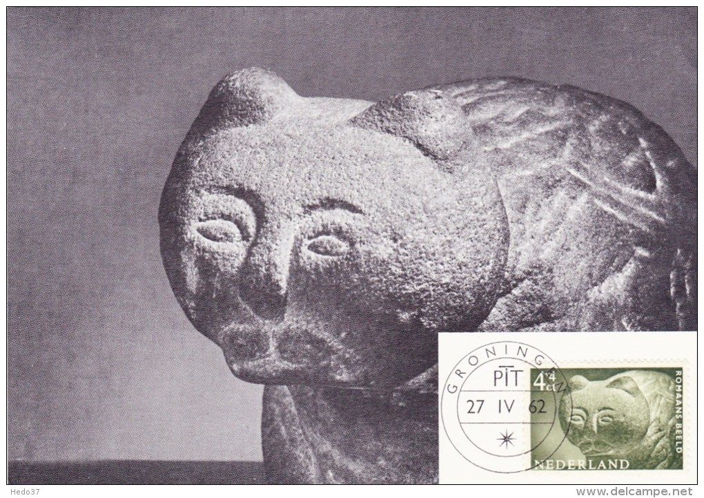 PAYS BAS Carte Maximum - Sculpture Romaine - Maximum Cards